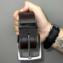 Kit Cinto Masculino 125CM + Carteira Masculina LISA.