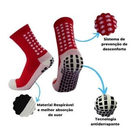 KIT 5 PARES De Meias Esportivas Futebol Basquetebol Algodão Antiderrapantes De Alta Qualidade Verão